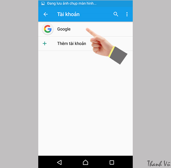 Huong dan xoa tai khoan Gmail tren Sony Xperia M5 Single Sim 3